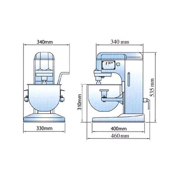 レマコム 新品 業務用ミキサー 卓上型 10クォート RM-G10A : 厨房は