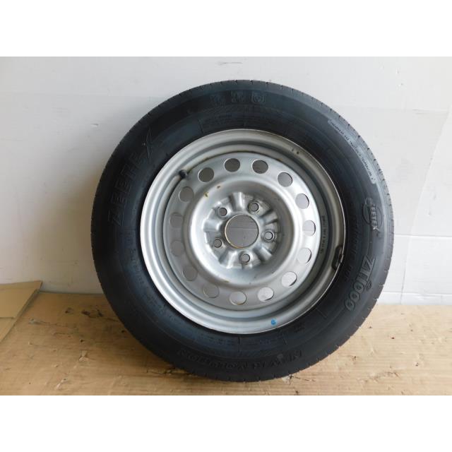 パジェロミニ GF-H58A 中古ホイール タイヤ付き(1本) サイズ(175/80R15 