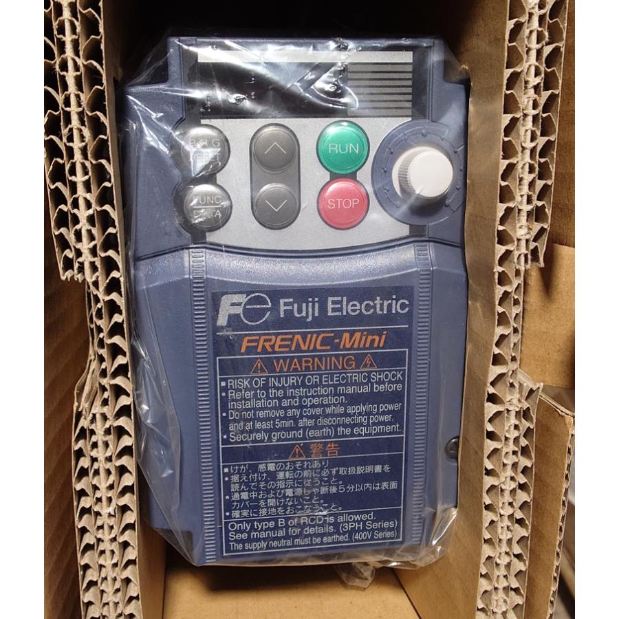 富士電機 コンパクト形インバータ FRENIC-MINIシリーズ FRN0.75C2S-2J