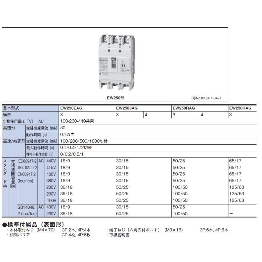 富士電機 一般配線用漏電遮断器 G-TWINシリーズ スタンダード品 経済形