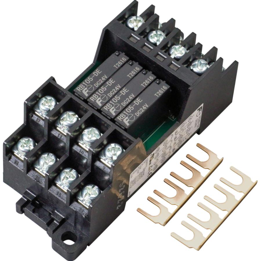 ま*ん様 DLS RS6N スピーカー 80W 4Ω 富士電機 ターミナルリレー RSシリーズ RS4N-DE DC24V : リサイクル