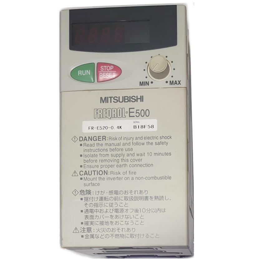 MITSUBISHI FR-E500 インバータ FR-E520-3.7K インバータ FREQROL-E500シリーズ 1台 三菱電機