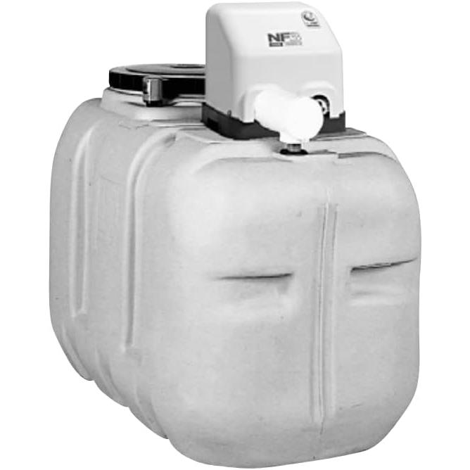 川本製作所 受水槽付カワエースシリーズ 50Lポリエチレン製受水槽TAB-5