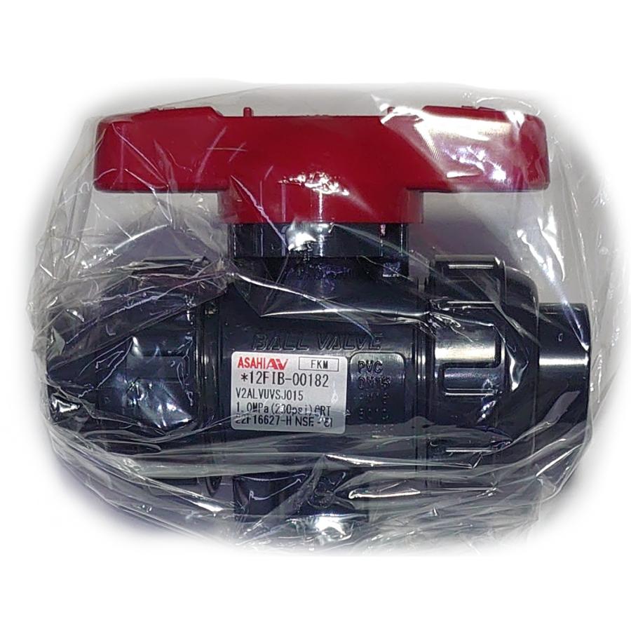 アサヒAV ボールバルブ21型・21α型 ねじ込み型/ソケット型タイプ FKM