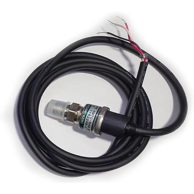 長野計器 圧力トランスミッタ KM70-S49 圧力レンジ -0.1〜1MPa 出力