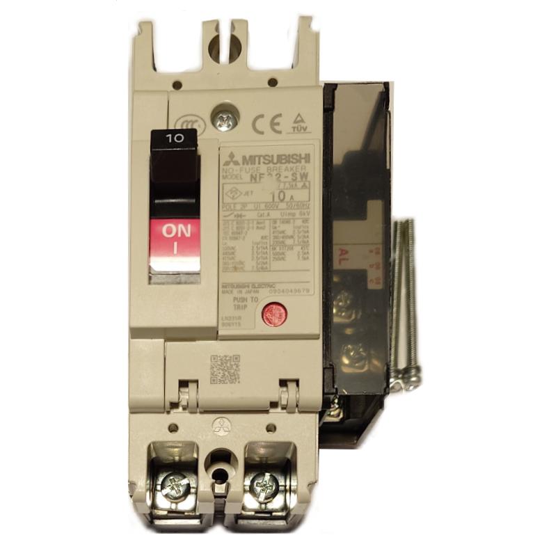 三菱電機（MITSUBISHI ELECTRIC） 用途別遮断器 NF32-SW 2P 10A W *AL