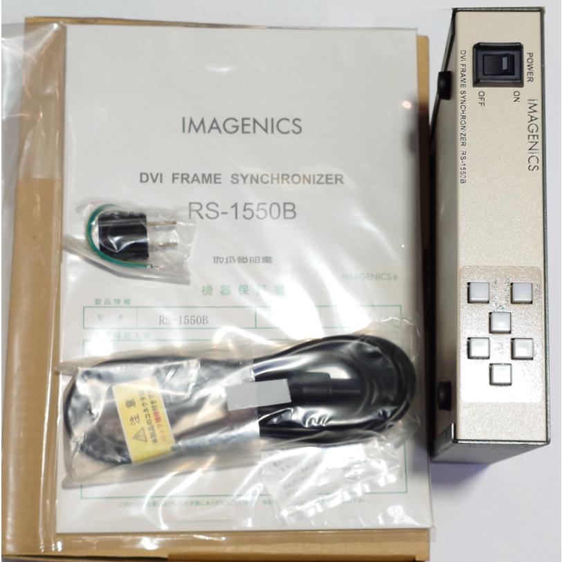RS-1550B] HDCP対応DVIフレームシンクロナイザ 開封済み 未開封