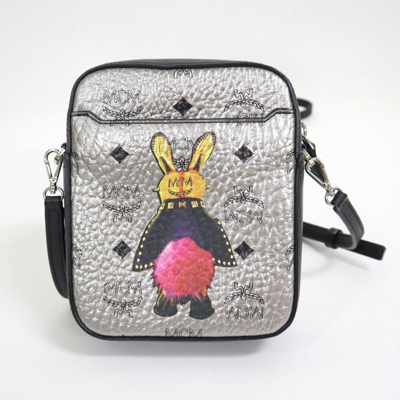 MCM クロスボディラビットショルダーバッグ