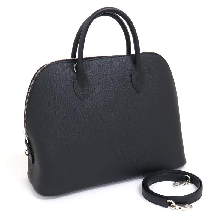 HERMES】エルメス ボリード1923 30 エプソン ブラック B刻印【中古 