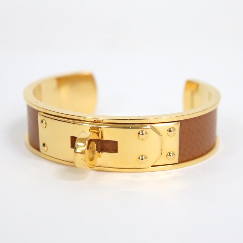 HERMES ケリー バングル ブラウン