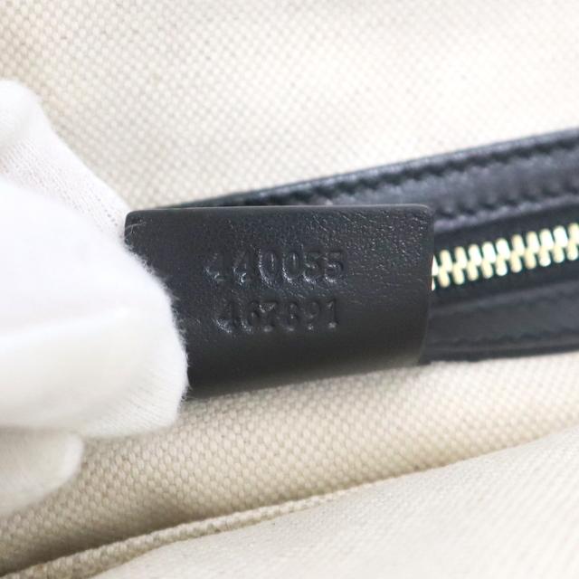 【GUCCI】グッチ GG リボン レザー トートバッグ 440055 ブラック【中古】【代金引換不可】/tm05598hm ...