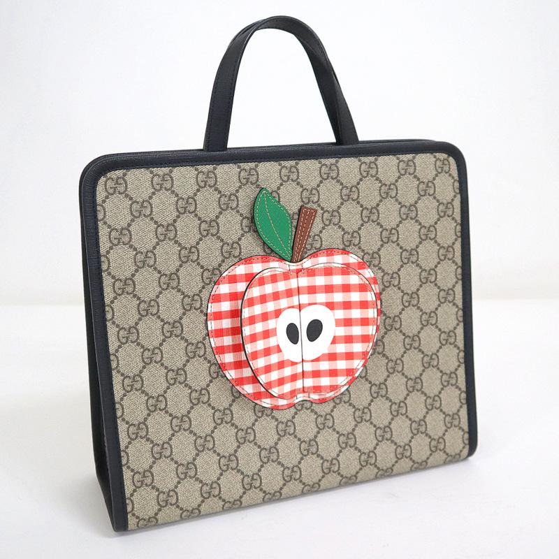 GUCCI】グッチ チルドレンズ トートバッグ アップル GG GUCCI】グッチ チルドレンズ トートバッグ アップル GG
