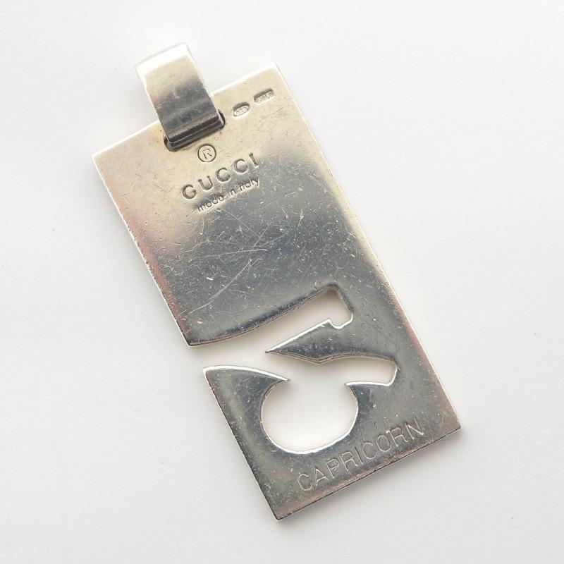 GUCCI】グッチ 星座ペンダント ネックレス・トップ カプリコーン 