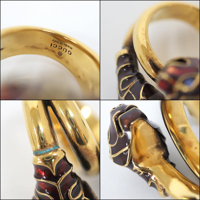 グッチ インターロッキング〕リング18K イエローゴールド グッチ インターロッキング〕リング18K イエローゴールド