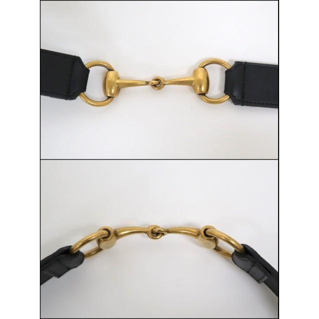 GUCCI】グッチ ホースビット ベルト 75・30 ブラック ゴールド GUCCI】グッチ ホースビット ベルト 75・30 ブラック ゴールド