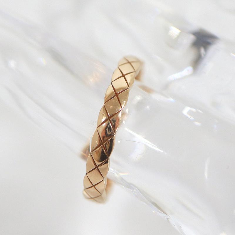 CHANEL】シャネル ココクラッシュ・ミニ・リング Au750 ピンクゴールド