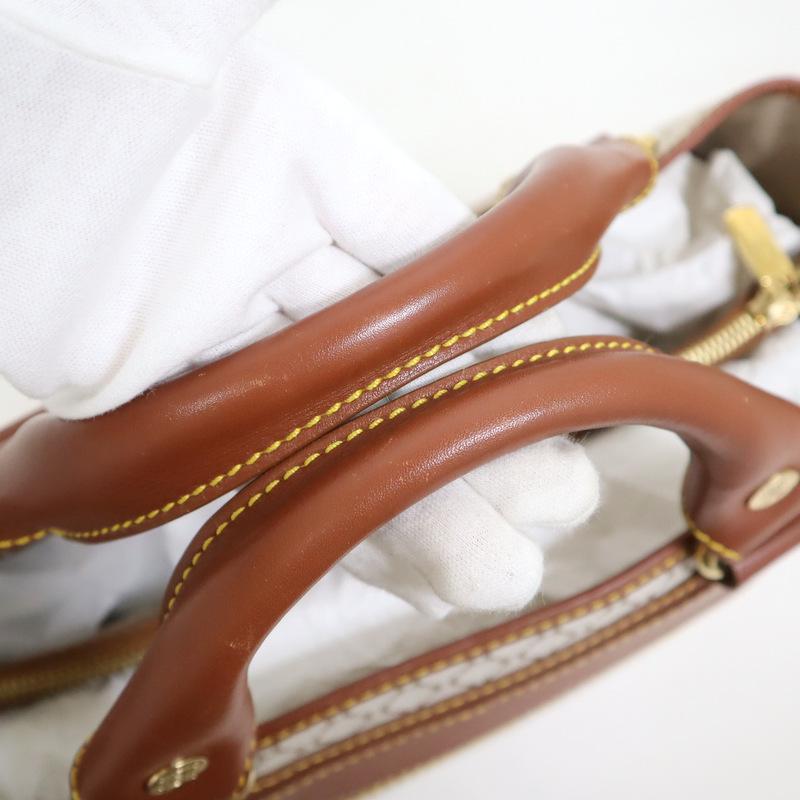 CELINE】セリーヌ ブギーバッグ ハンドバッグ マカダム柄 キャンバス