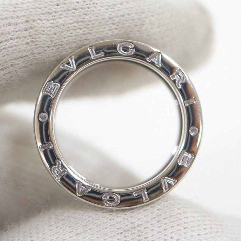 BVLGARI】ブルガリ ビー・ゼロワン リング 3バンド 750WG B