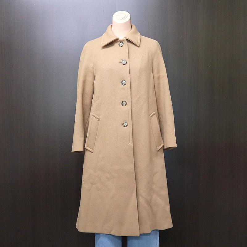 プラダ ウール ロングコート 大きいサイズ 美品 PRADA ウール ロング