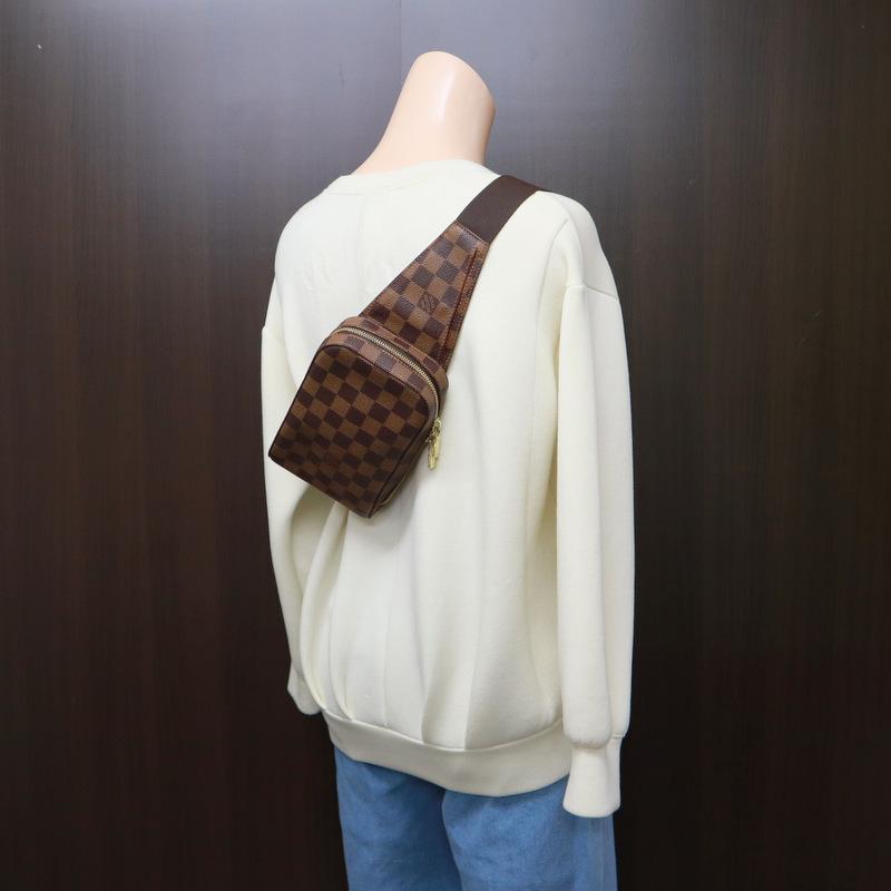 LOUIS VUITTON】ルイヴィトン ジェロニモス ボディバッグ 旧型 ダミエ
