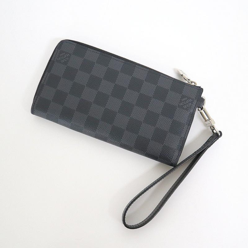 LOUIS VUITTON】ルイヴィトン ジッピードラゴンヌ 長財布 ダミエ