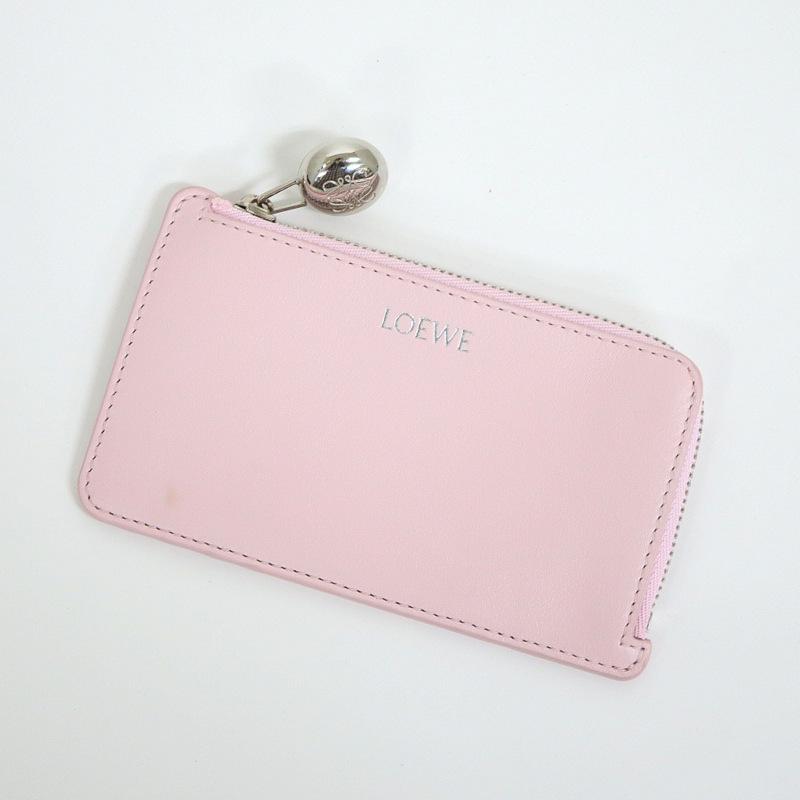 LOEWE】ロエベ ペブル コインカードホルダー シャイニーナパ LOEWE】ロエベ ペブル コインカードホルダー シャイニーナパ