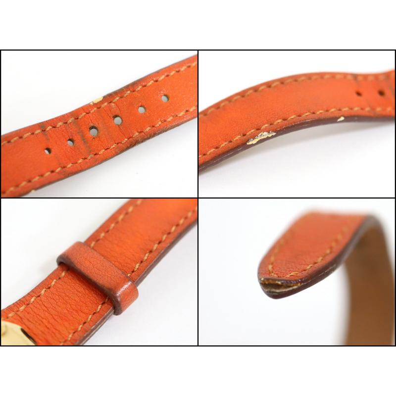 【HERMES】エルメス ケリーウォッチ 腕時計 オレンジ 691288 〇Y番【中古】【代金引換不可】/md15287ar｜recycleshopdream｜08