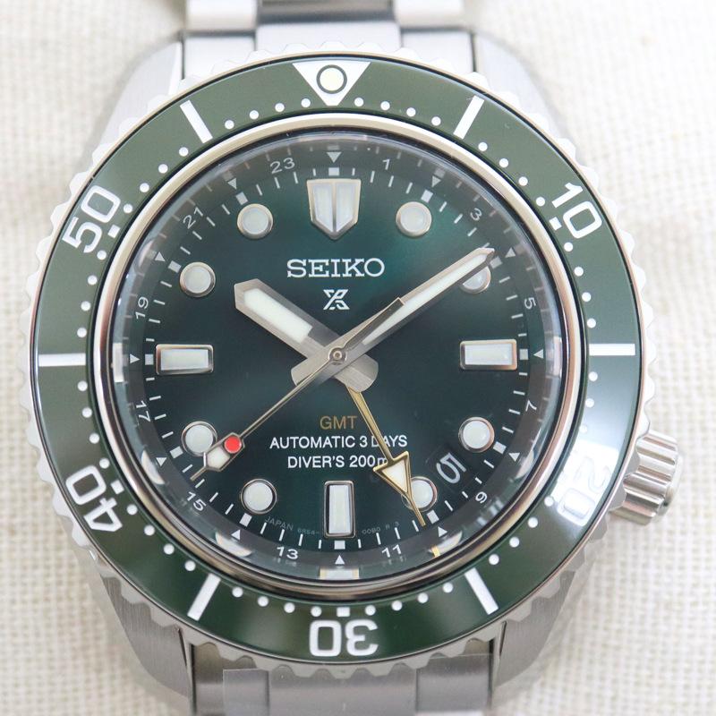 SEIKO】セイコー プロスペックス 腕時計 自動巻き 潜水用 SS シルバー  