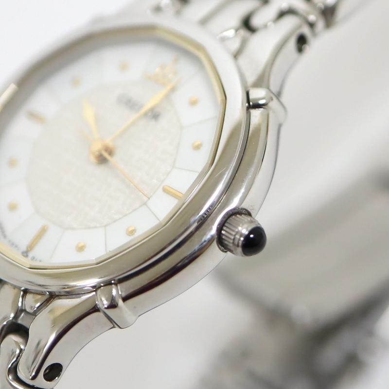 SEIKO】セイコー クレドール 腕時計 クオーツ SS ホワイト SEIKO】セイコー クレドール 腕時計 クオーツ SS ホワイト
