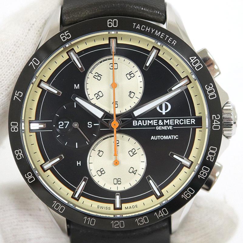 BAUME&MERCIER】ボーム&メルシエ クリフトンクラブ クロノグラフ  