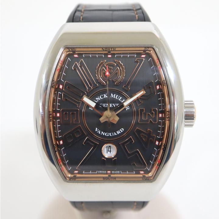 FRANCK MULLER】フランクミュラー ヴァンガード 自動巻き腕時計 SS×PG  
