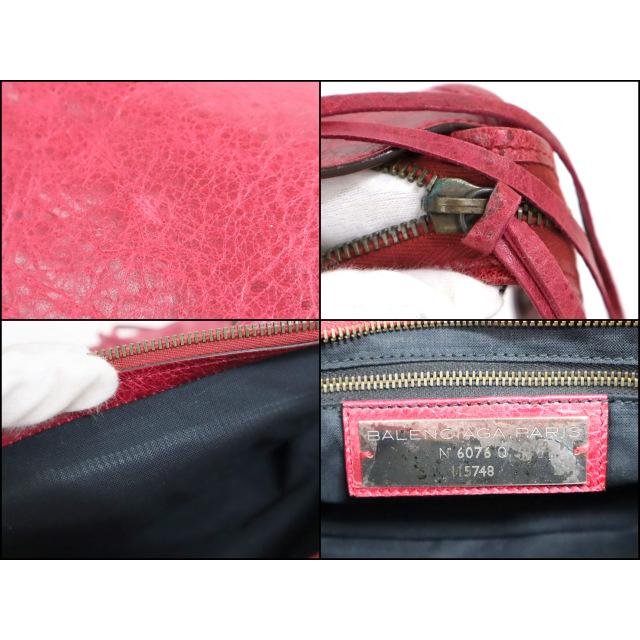 BALENCIAGA】バレンシアガ ザ・シティ 2WAYハンドバッグ レザー