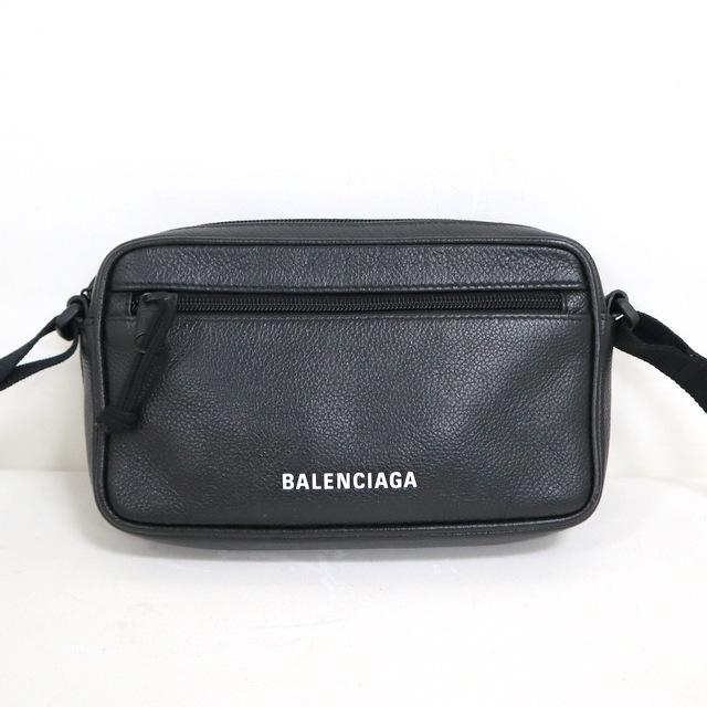 BALENCIAGA】バレンシアガ ミニショルダーポーチ ノワール レザー 