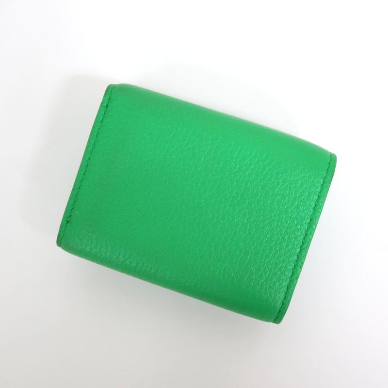 BOTTEGA VENETA】ボッテガヴェネタ 三つ折り財布 レザー BOTTEGA VENETA】ボッテガヴェネタ 三つ折り財布 レザー