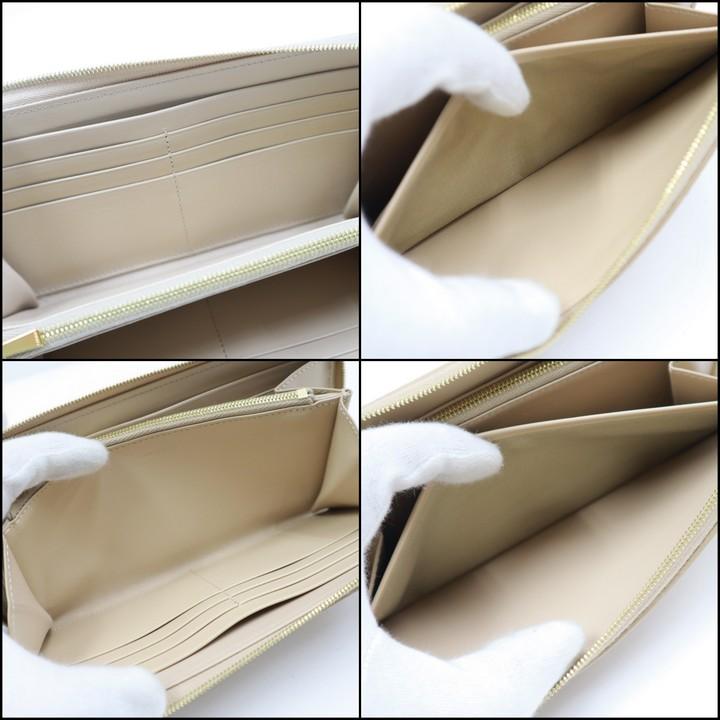 CELINE】セリーヌ ラージ・ジップウォレット 長財布 グレインドカーフ  