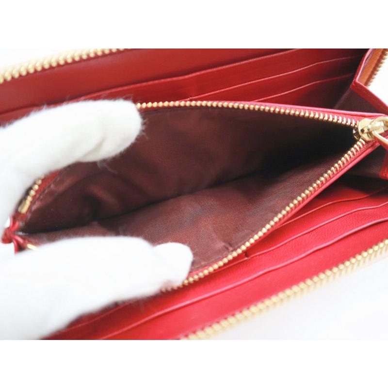 BVLGARI】ブルガリ ブルガリ・ブルガリ・ラウンドジップ 長財布 レザー  