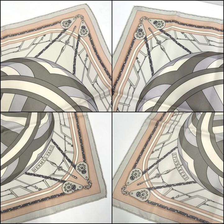 HERMES】エルメス カレ90 スカーフ SPINNAKERS スピンネーカー シルク