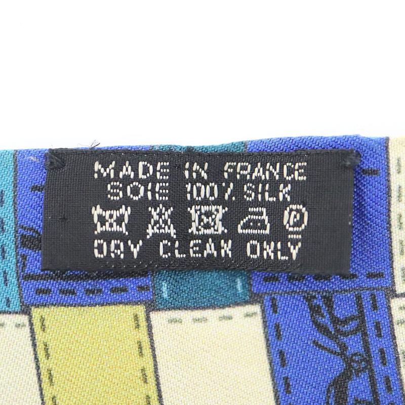 HERMES】エルメス ツイリー スカーフ Bolduc au Carre ボルデュック