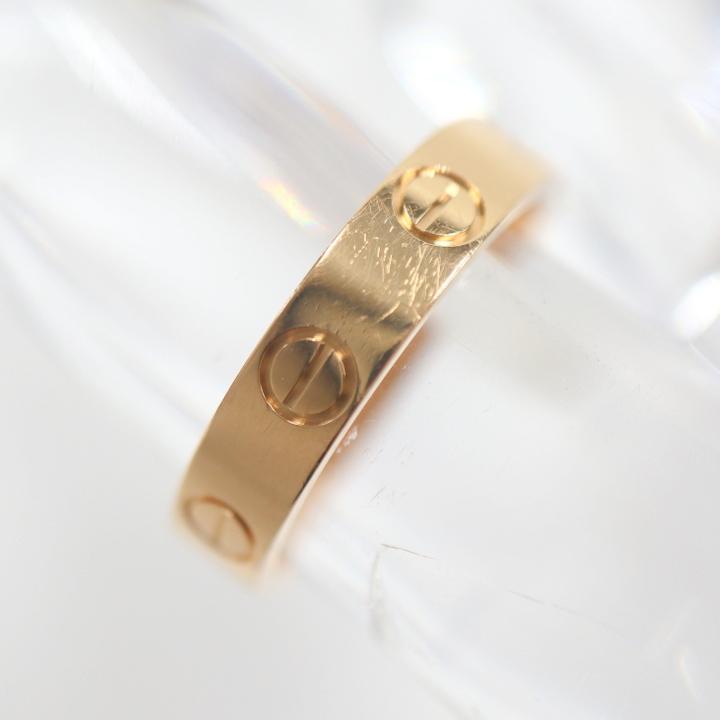 Cartier】カルティエ ミニラブリング 指輪 750PG ピンクゴールド 2.9g