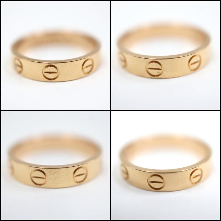 Cartier】カルティエ ミニラブリング 指輪 750PG ピンクゴールド 2.9g