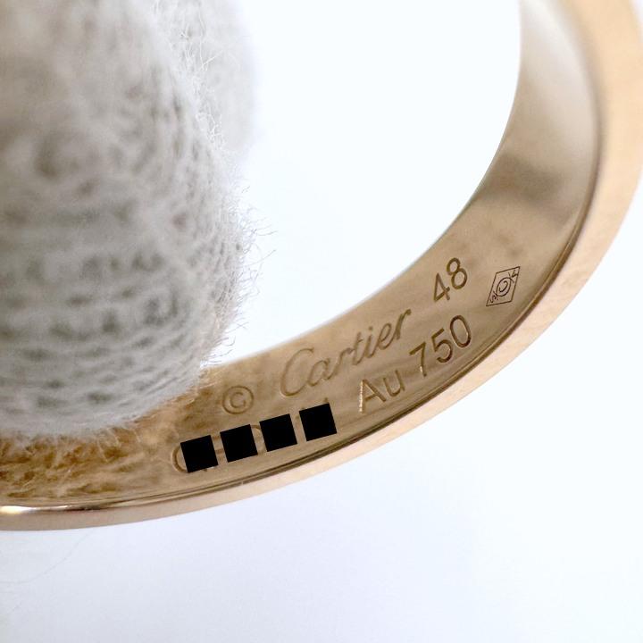 Cartier】カルティエ ミニラブリング 指輪 750PG ピンクゴールド 2.9g