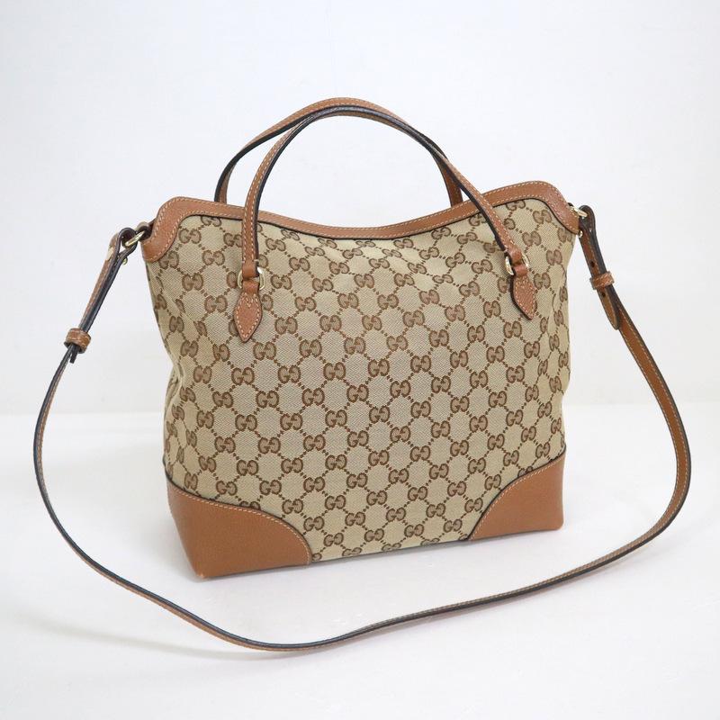 GUCCI GGキャンバス ブリー ショルダーバッグ