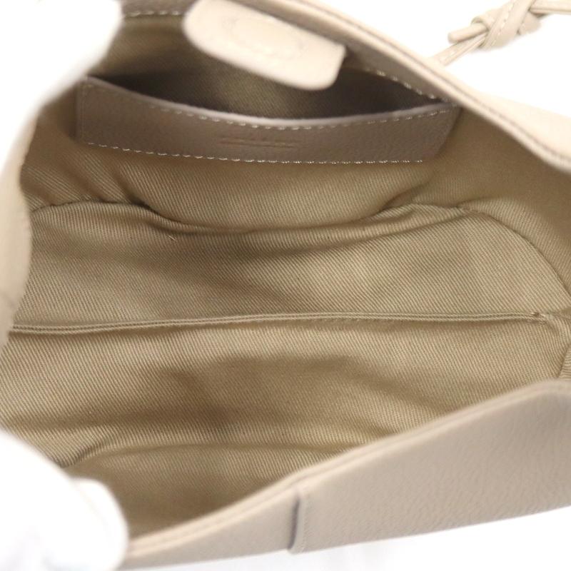 POLENE】ポレーヌ ベリ 2WAYショルダーバッグ レザー ベージュ