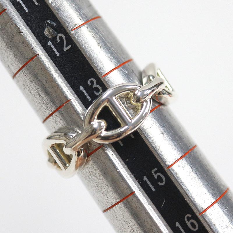 HERMES】エルメス シェーヌダンクル・アンシェネPM デザイン・リング  