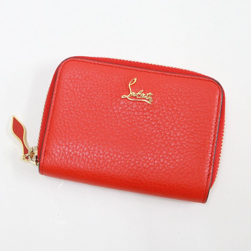 Christian Louboutin】クリスチャンルブタン ラウンドファスナーコイン  