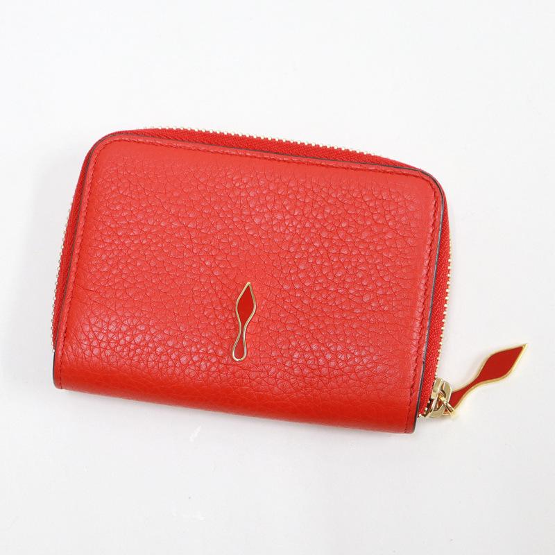 Christian Louboutin】クリスチャンルブタン ラウンドファスナーコイン  