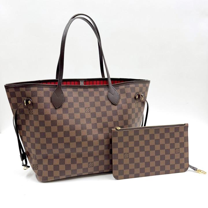 LOUIS VUITTON】ルイヴィトン ネヴァーフルMM トートバッグ ダミエ