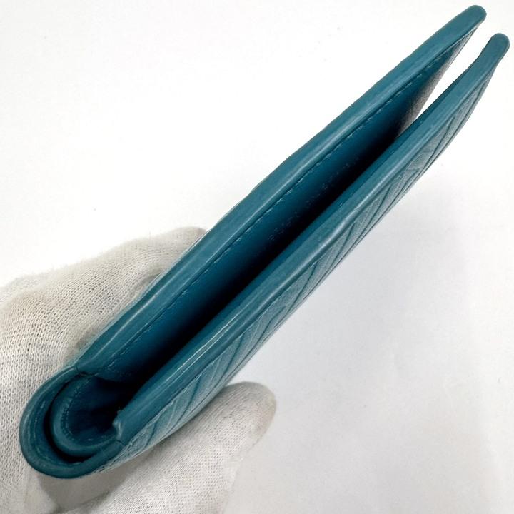 BOTTEGA VENETA】ボッテガヴェネタ デボスイントレチャート 二つ折り