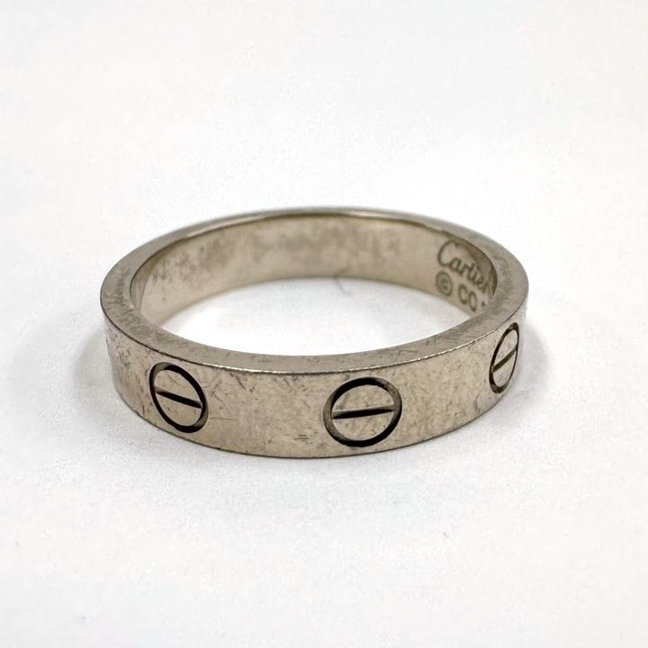 Cartier】カルティエ ミニラブリング 750WG ホワイトゴールド #49 3.8g