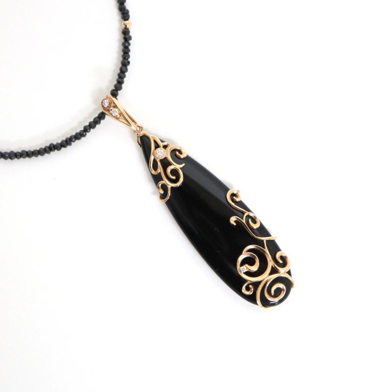 最終❗️GSTV 公式 K18PG ダイヤ ペンダントトップ 0.40ct K18PG